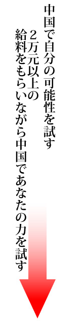 中国で有利な転職